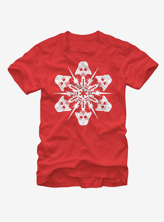 Star Wars Darth Vader Christmas Snowflake TShirt T-Shirt | Vintage Christmas Look | Perfect Holiday Gift
