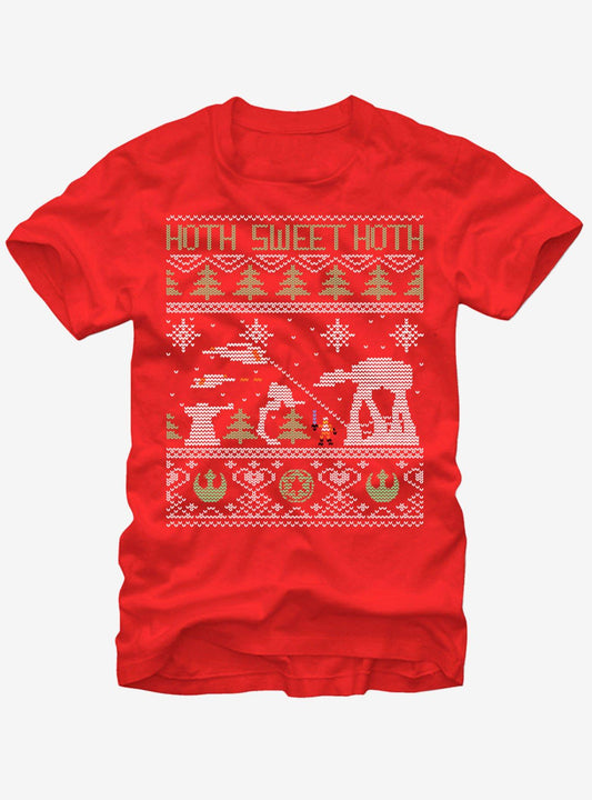Star Wars Hoth Sweet Hoth Ugly Christmas Sweater T-shirt | Trendy Graphic Tee | Casual Unisex T-shirt
