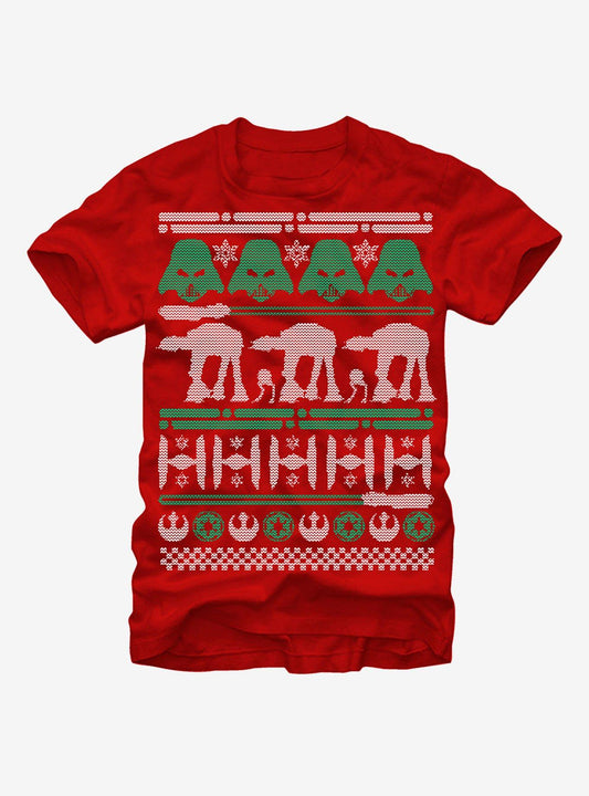 Star Wars Ugly Christmas Sweater TShirt T-Shirt | Holiday Edition | Great For Christmas Season