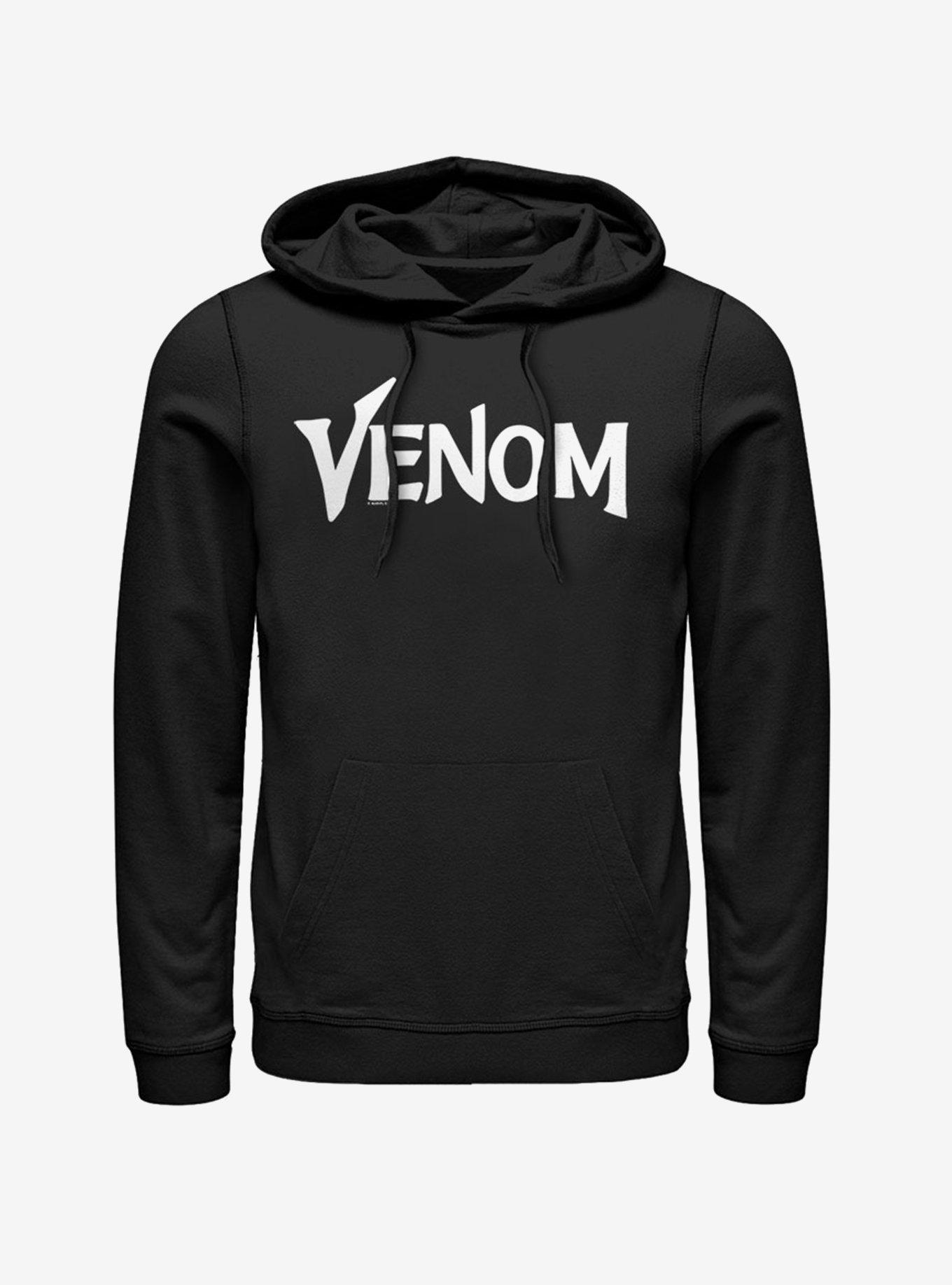 Marvel Venom White Logo Hoodie