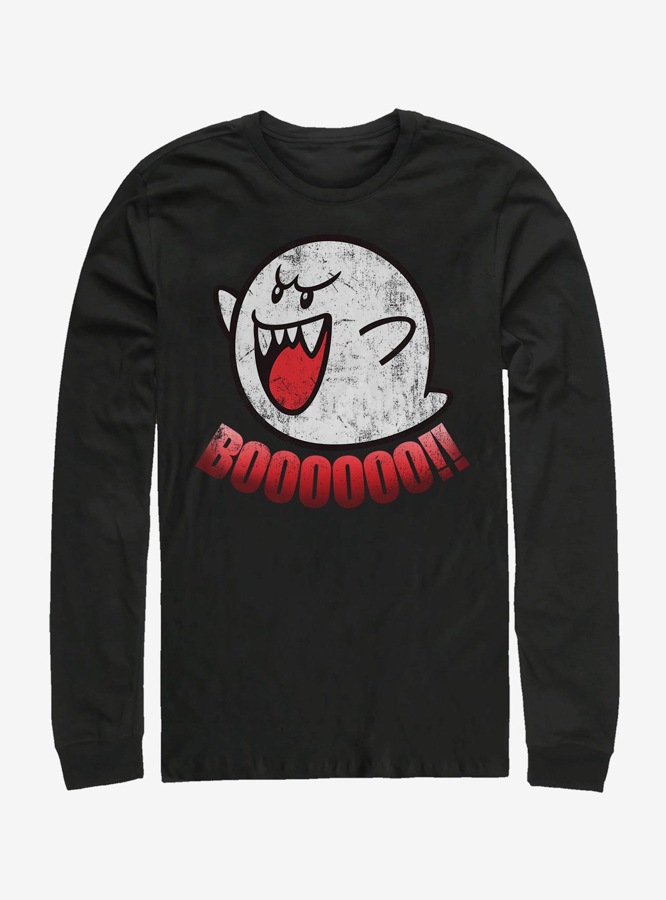 Nintendo Boo Ghost Long-Sleeve T-Shirt