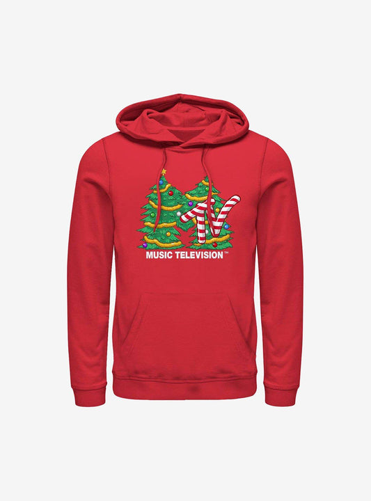 MTV Christmas Tree Logo Hoodie