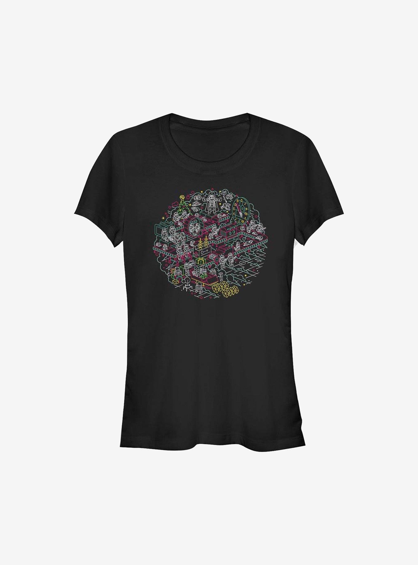 Star Wars Linear Christmas Girls TShirt T-Shirt | Best-Selling Design | Top Pick For Gifting
