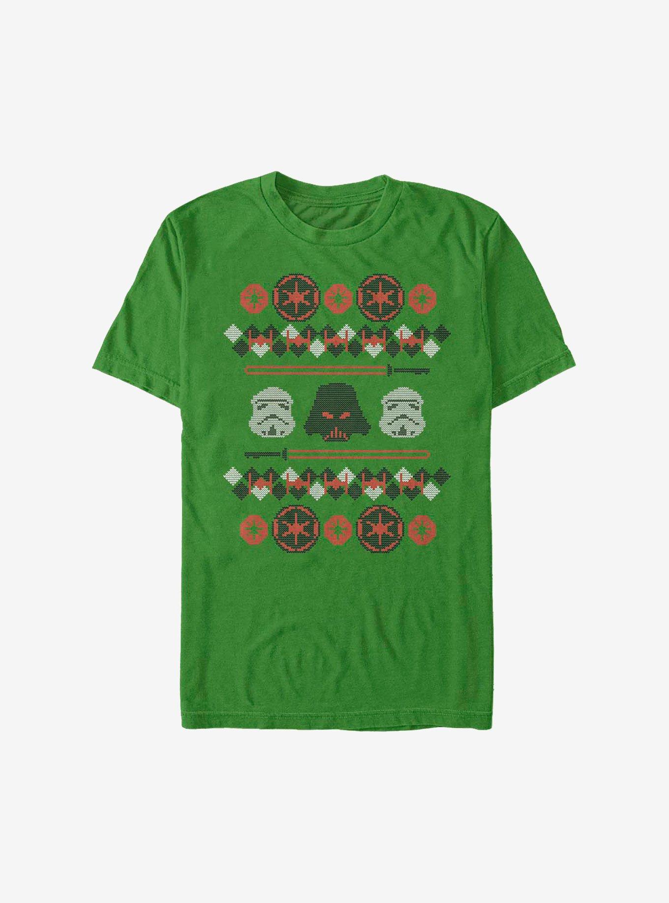 Star Wars Fine Strikes Christmas Pattern TShirt T-Shirt | Premium Graphic | Trending Festive Apparel