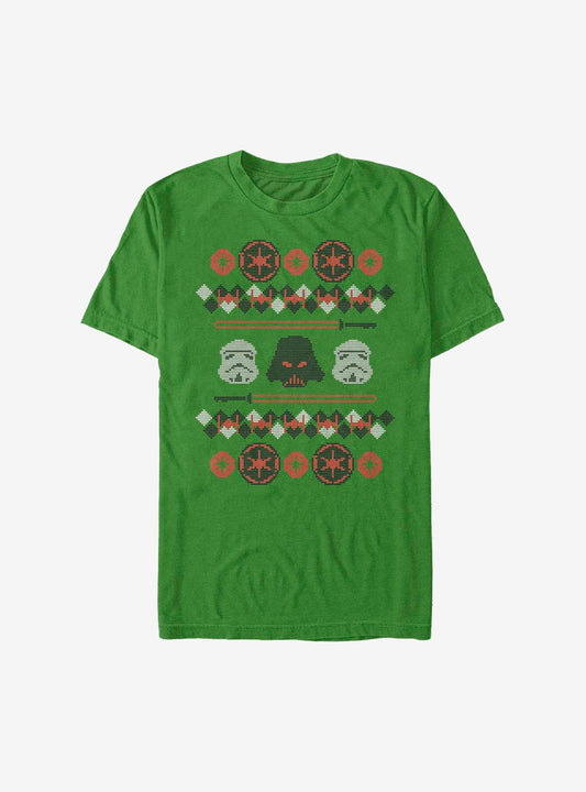 Star Wars Fine Strikes Christmas Pattern TShirt T-Shirt | Premium Graphic | Trending Festive Apparel