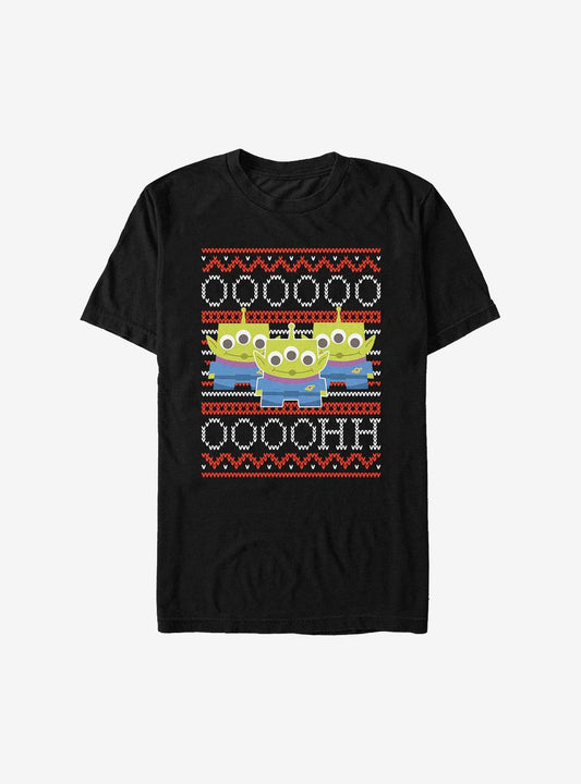 Disney Pixar Toy Story Ooh Ugly Christmas Sweater T-shirt | Trendy Graphic Tee | Casual Unisex T-shirt
