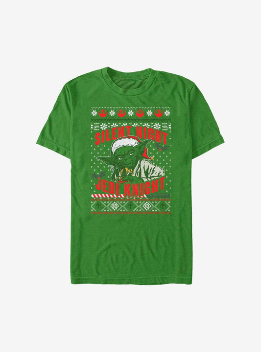 Star Wars Silent Night Christmas Pattern TShirt T-Shirt | Seasonal Must-Have | Trending Festive Apparel