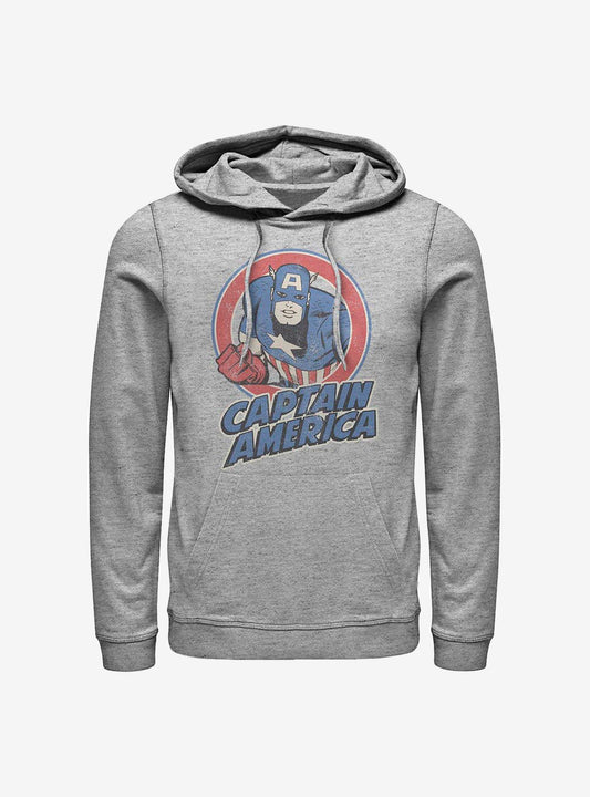 Marvel Captain America Captain America Thrifted Hoodie