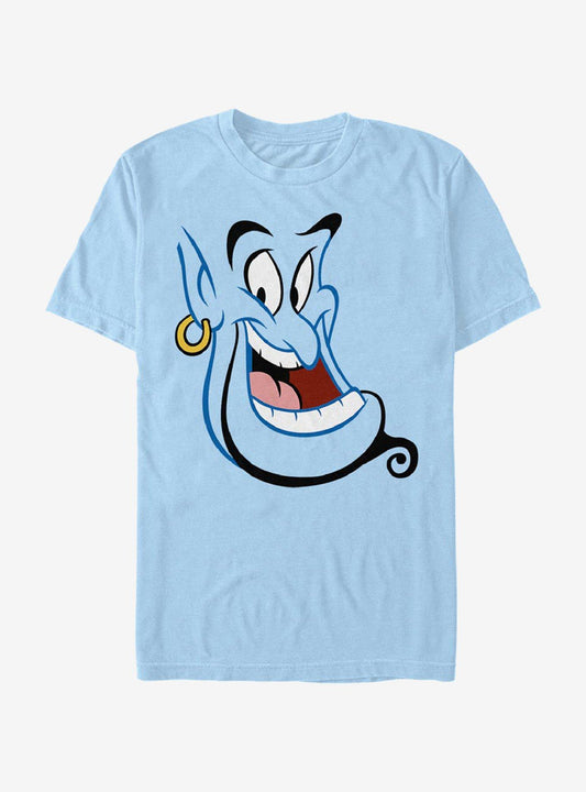 Disney Aladdin Genie Face TShirt T-Shirt | Vintage Christmas Look | Top Pick For Gifting