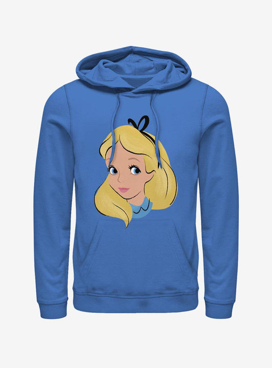 Disney Alice In Wonderland Big Face Hoodie