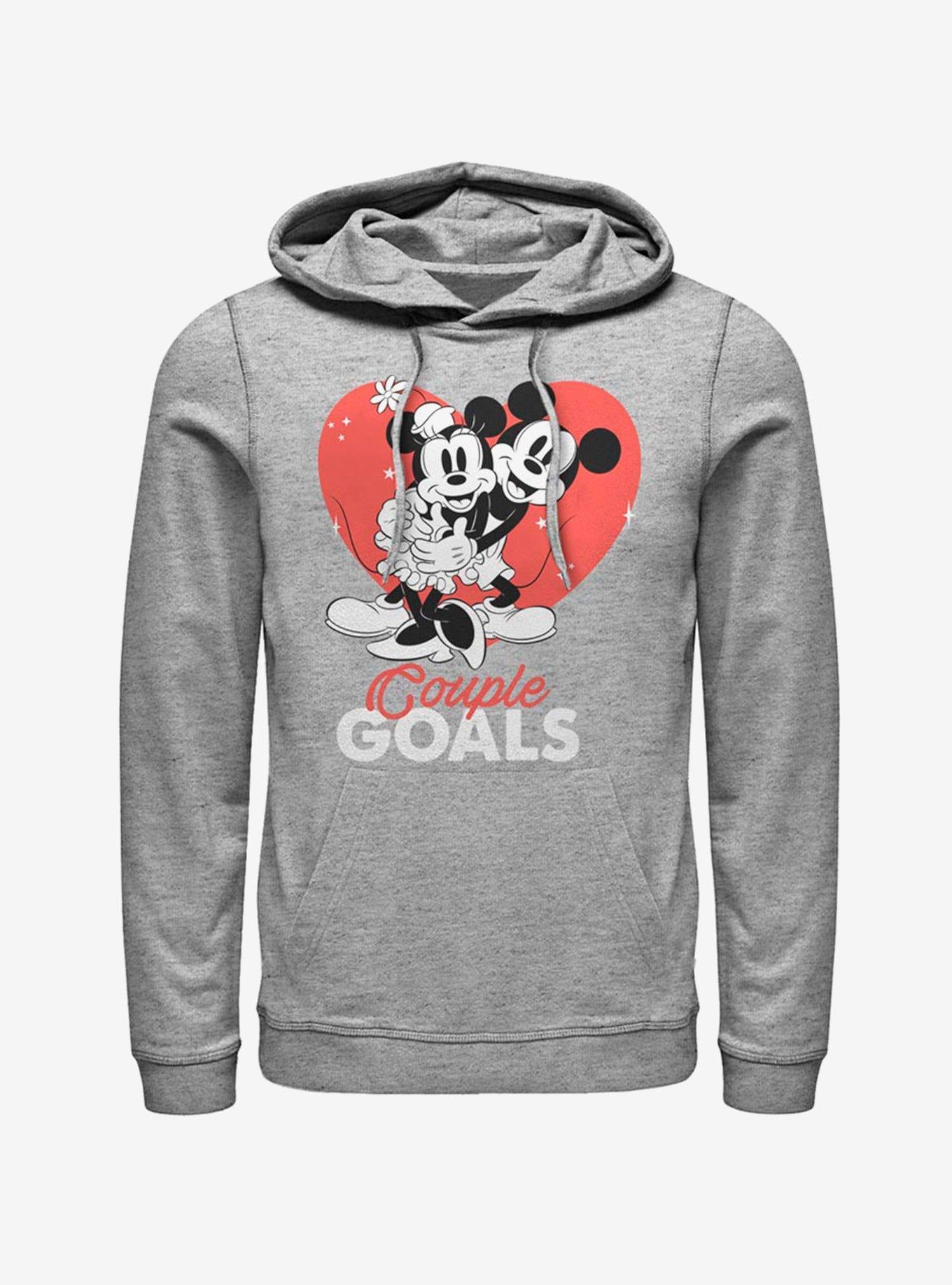 Disney Mickey Mouse & Minnie Mouse Couple Goals Hoodie