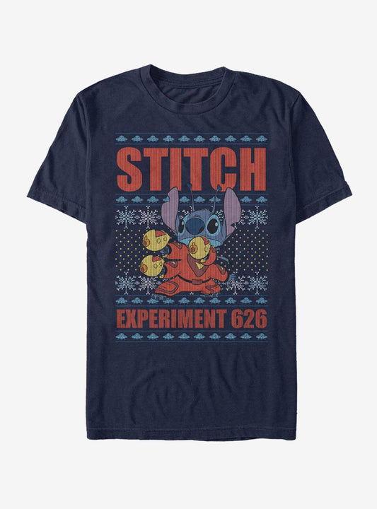 Disney Lilo Stitch Holiday Stitch Experiment 626 TShirt T-Shirt | Premium Graphic | Perfect Holiday Gift