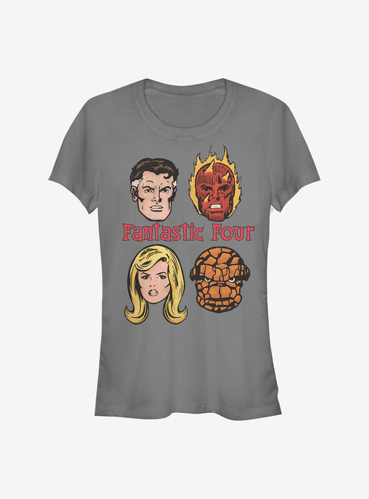 Marvel Fantastic Four Fantastic Four Girls T-Shirt T-Shirt – Unique Character Design | Must-Have Style