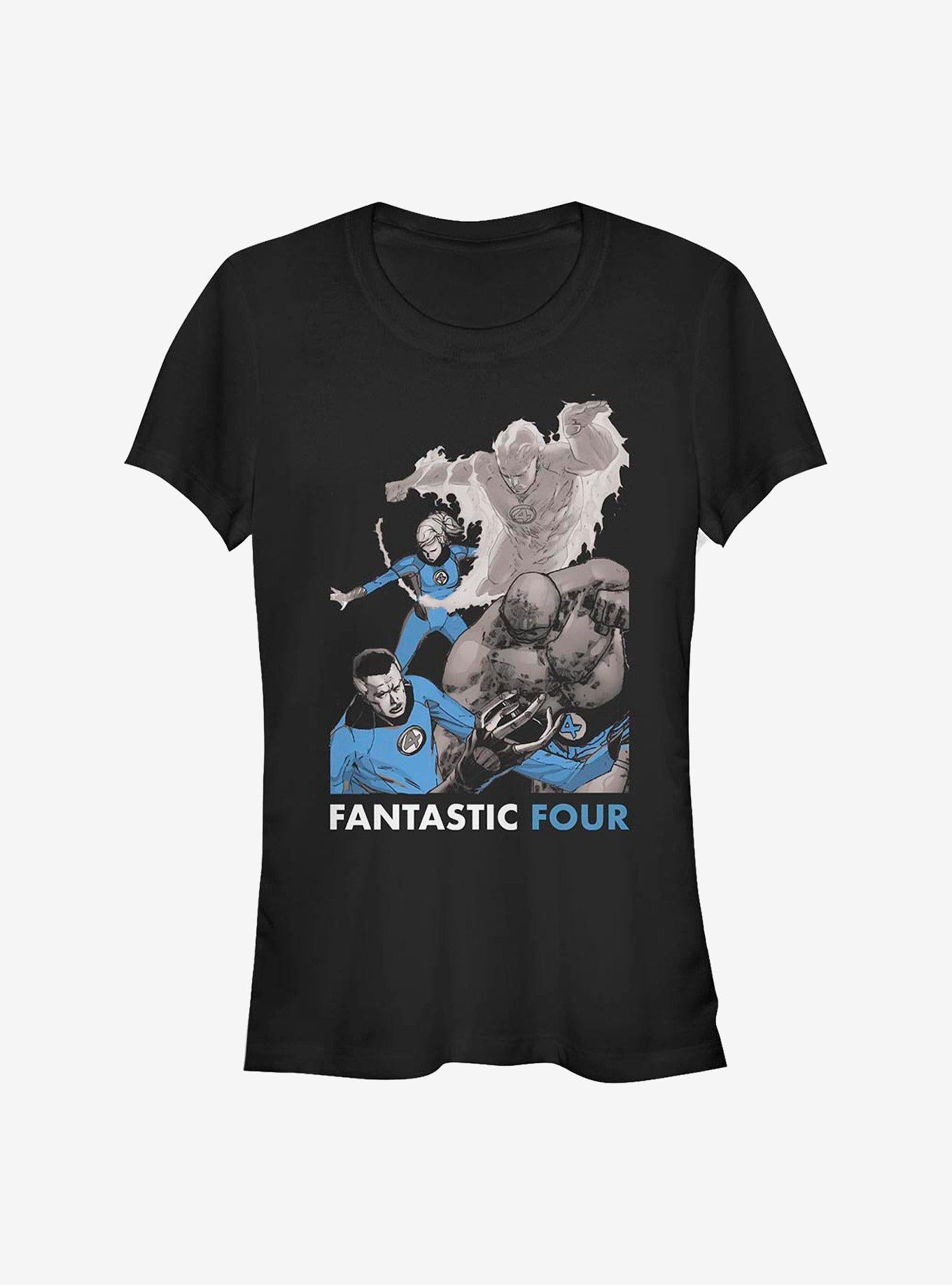 Marvel Fantastic Four The Four Girls T-Shirt T-Shirt – Premium Quality Print | High Demand Item