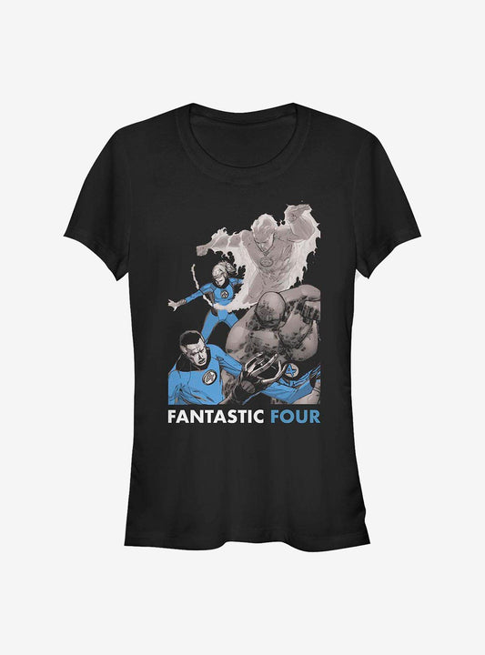 Marvel Fantastic Four The Four Girls T-Shirt T-Shirt – Premium Quality Print | High Demand Item