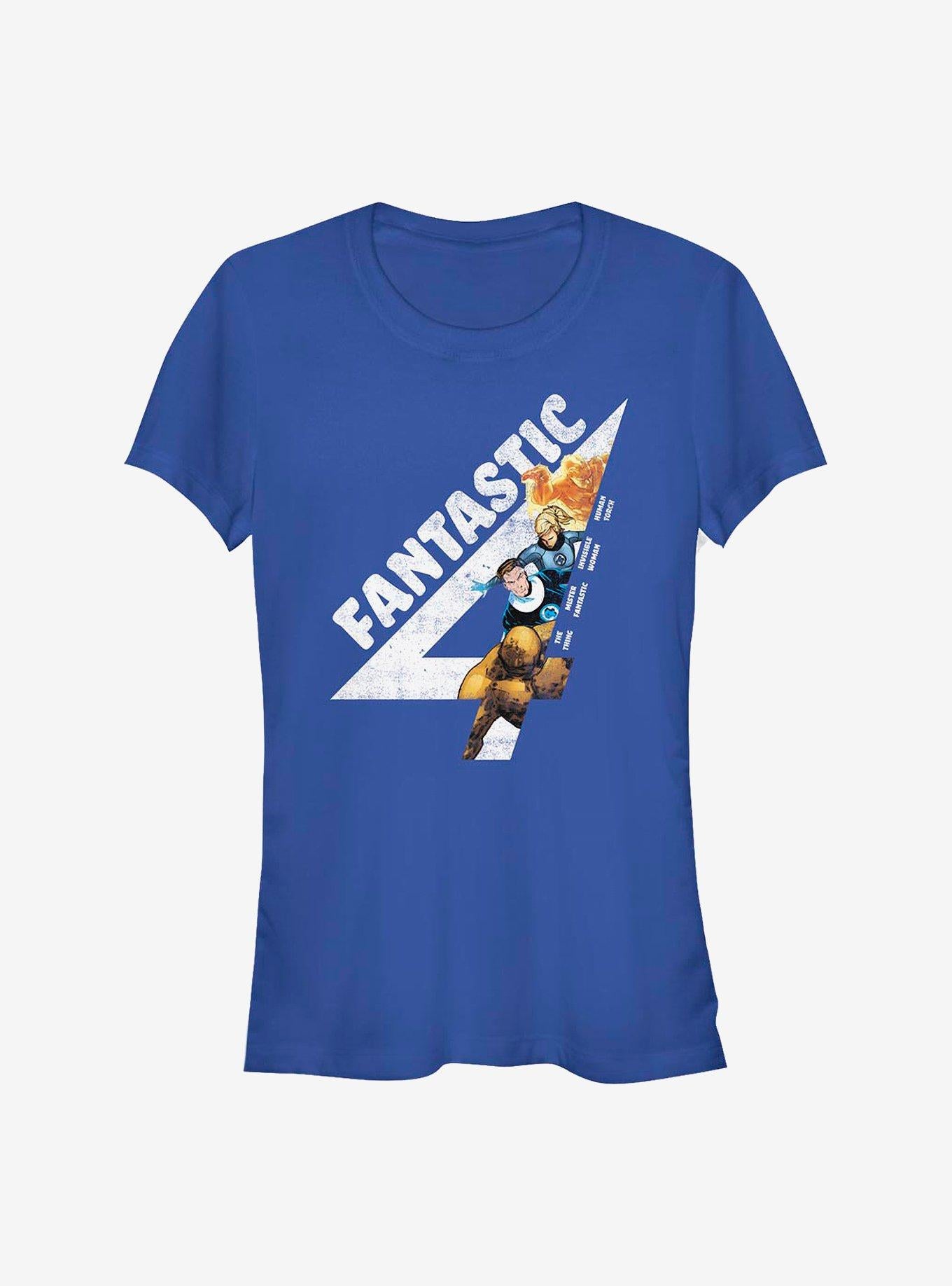 Marvel Fantastic Four Fantastically Vintage Girls T-Shirt T-Shirt – Premium Quality Print | Trending Now