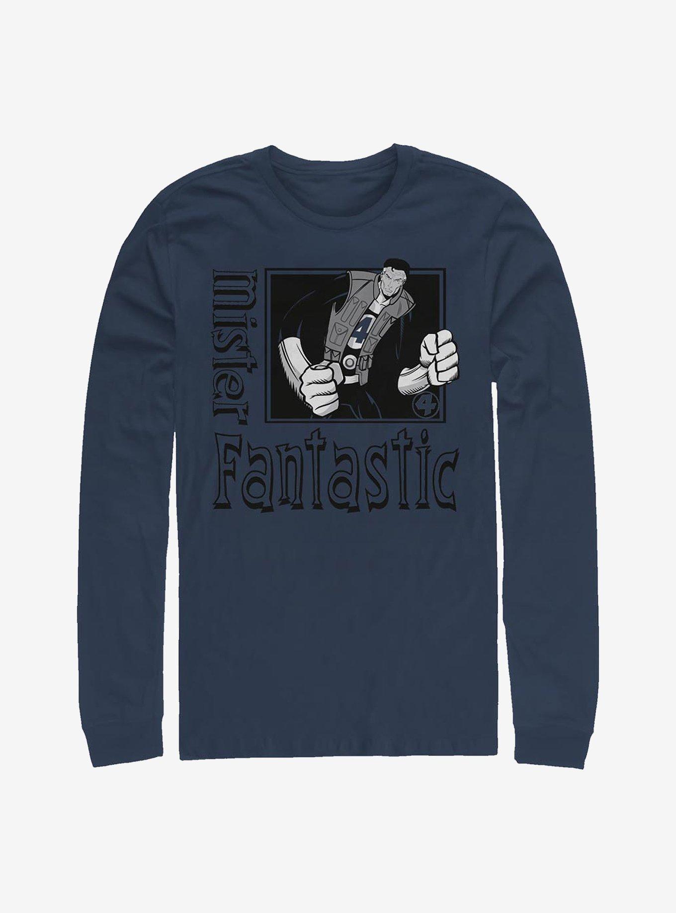 Marvel Fantastic Four Fantastic Pose Long-Sleeve T-Shirt T-Shirt – Premium Quality Print | Must-Have Style