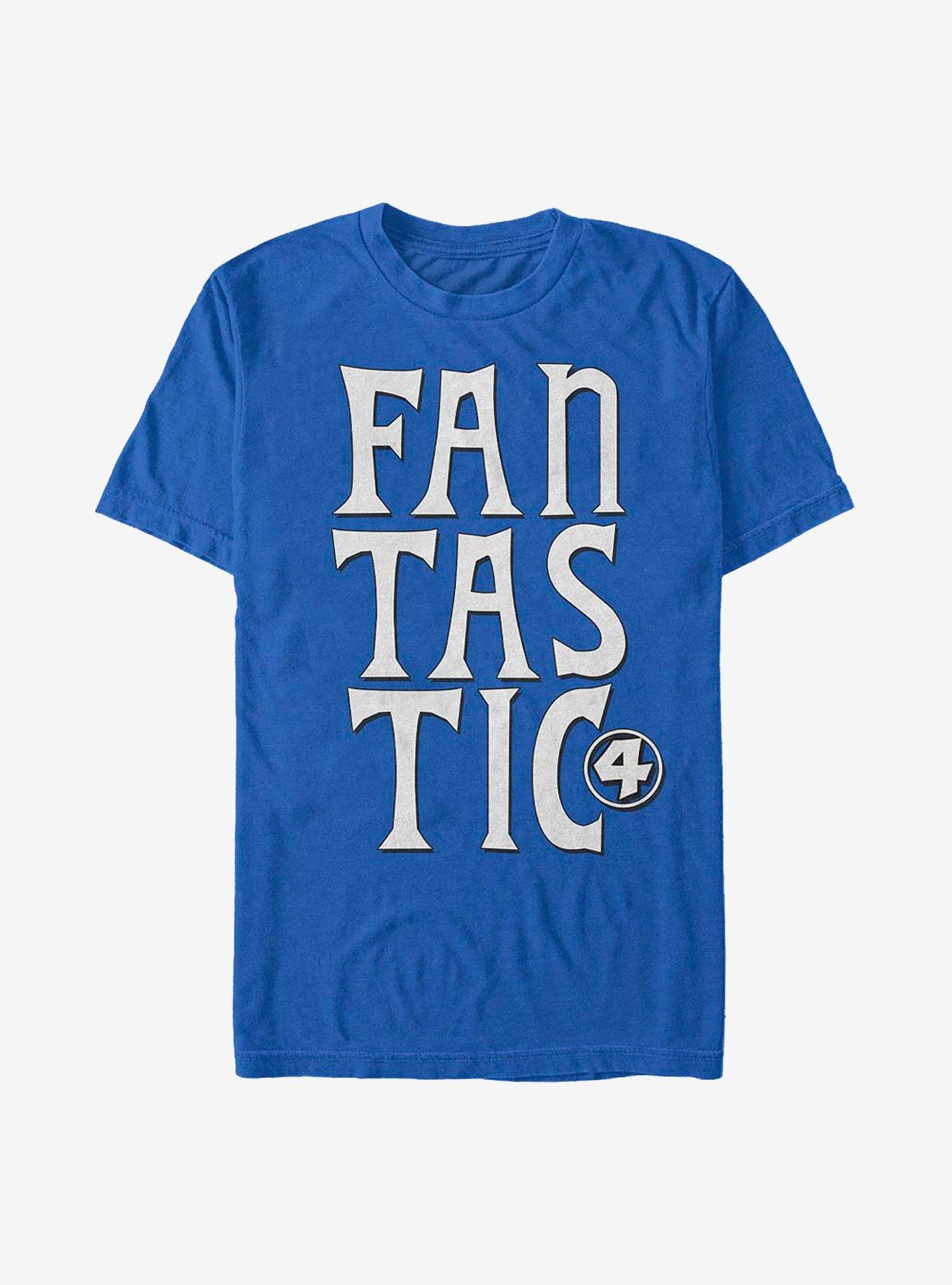 Marvel Fantastic Four Fantastic Words T-Shirt T-Shirt – Vintage Style Artwork | Trending Now