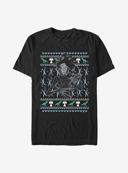 Edward Scissorhands Ugly Christmas Scissorhands TShirt T-Shirt | High-Quality Print | Perfect For Daily Wear
