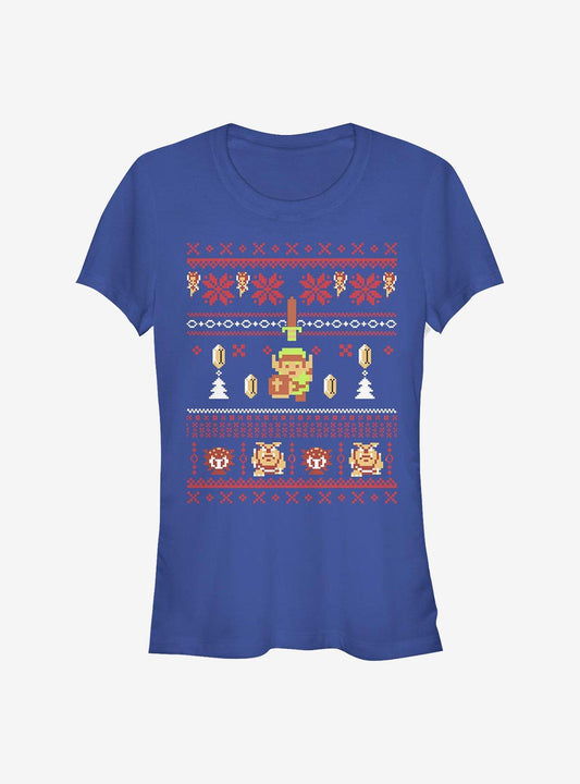 Nintendo The Legend Of Zelda Very Zelda Holiday Girls T-shirt | Trendy Graphic Tee | Casual Unisex T-shirt
