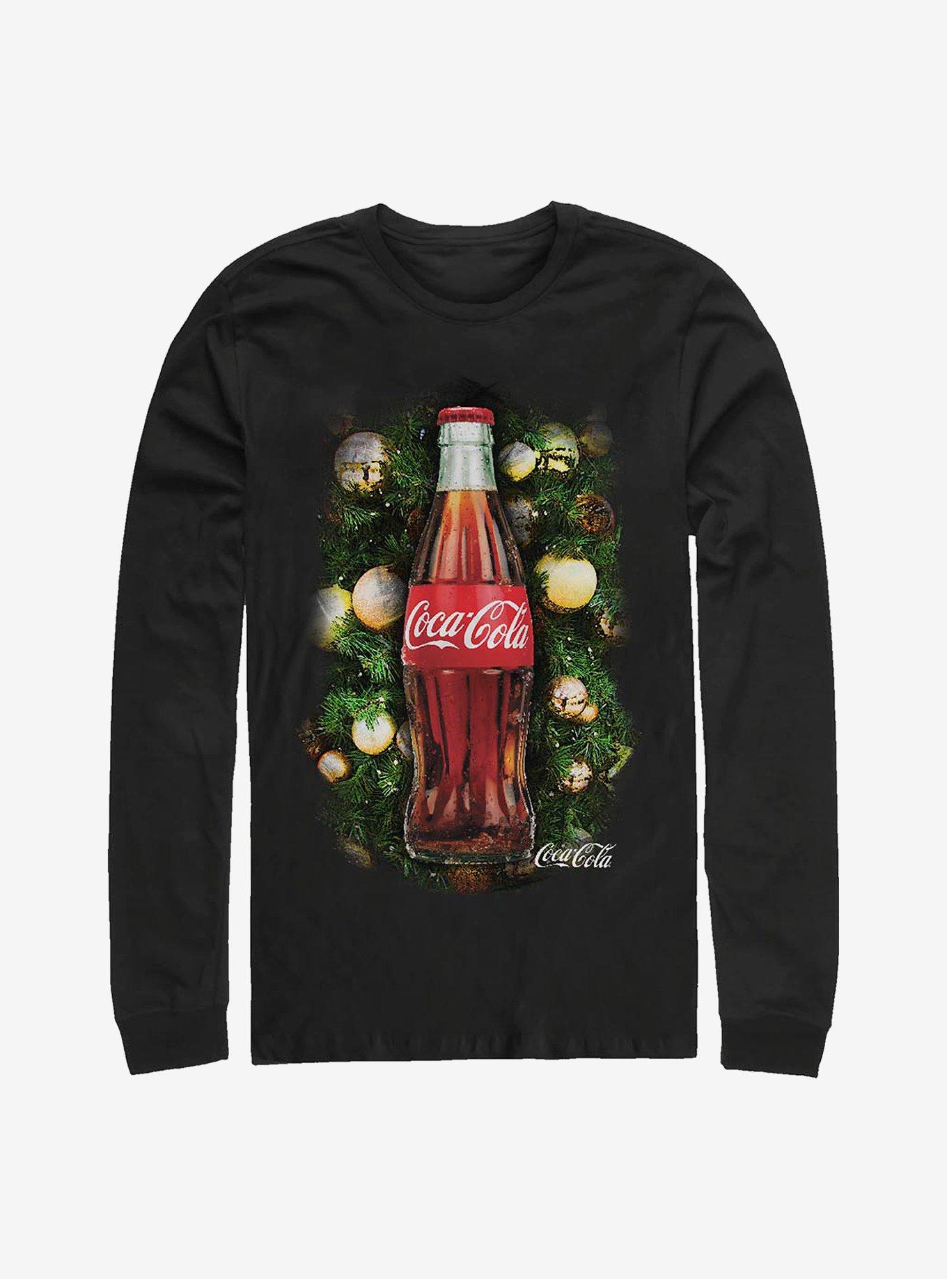 Coke Christmas Blessings LongSleeve TShirt T-Shirt | Seasonal Must-Have | Great For Christmas Season