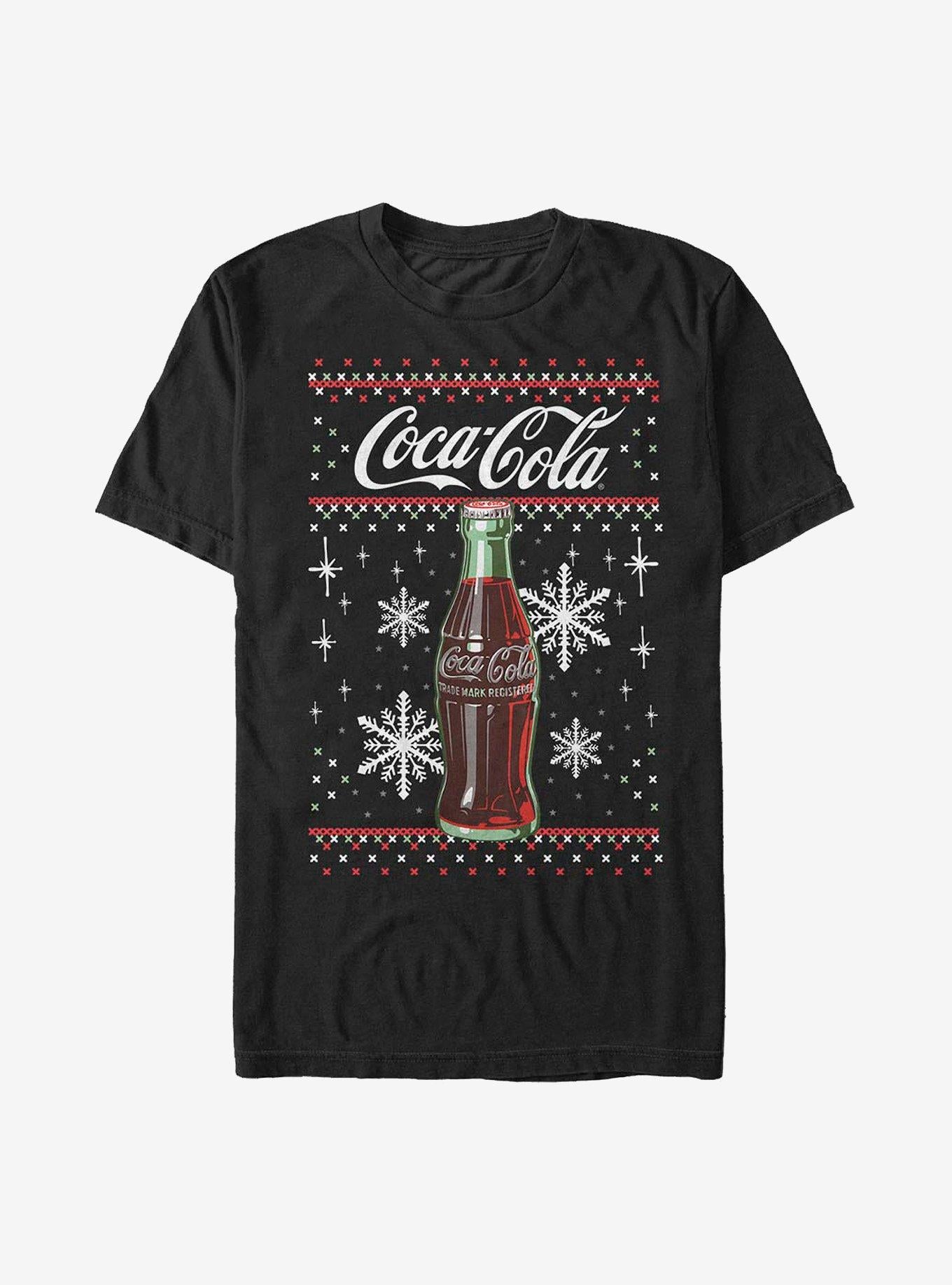 Coke Bottle Snowflakes T-shirt | Trendy Graphic Tee | Casual Unisex T-shirt