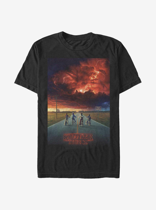 Extra Soft Stranger Things Demogorgon Cloud Poster T-Shirt Poster – Vintage Style Artwork | Great Gift for Fans