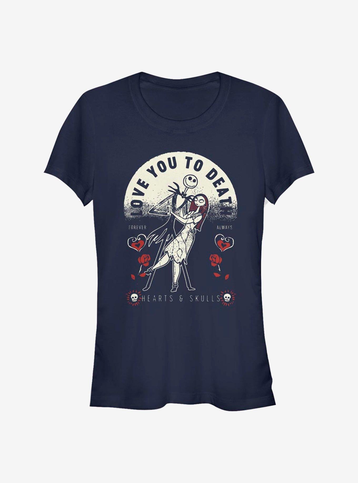Disney The Nightmare Before Christmas To Death Girls TShirt T-Shirt | Best-Selling Design | Top Pick For Gifting