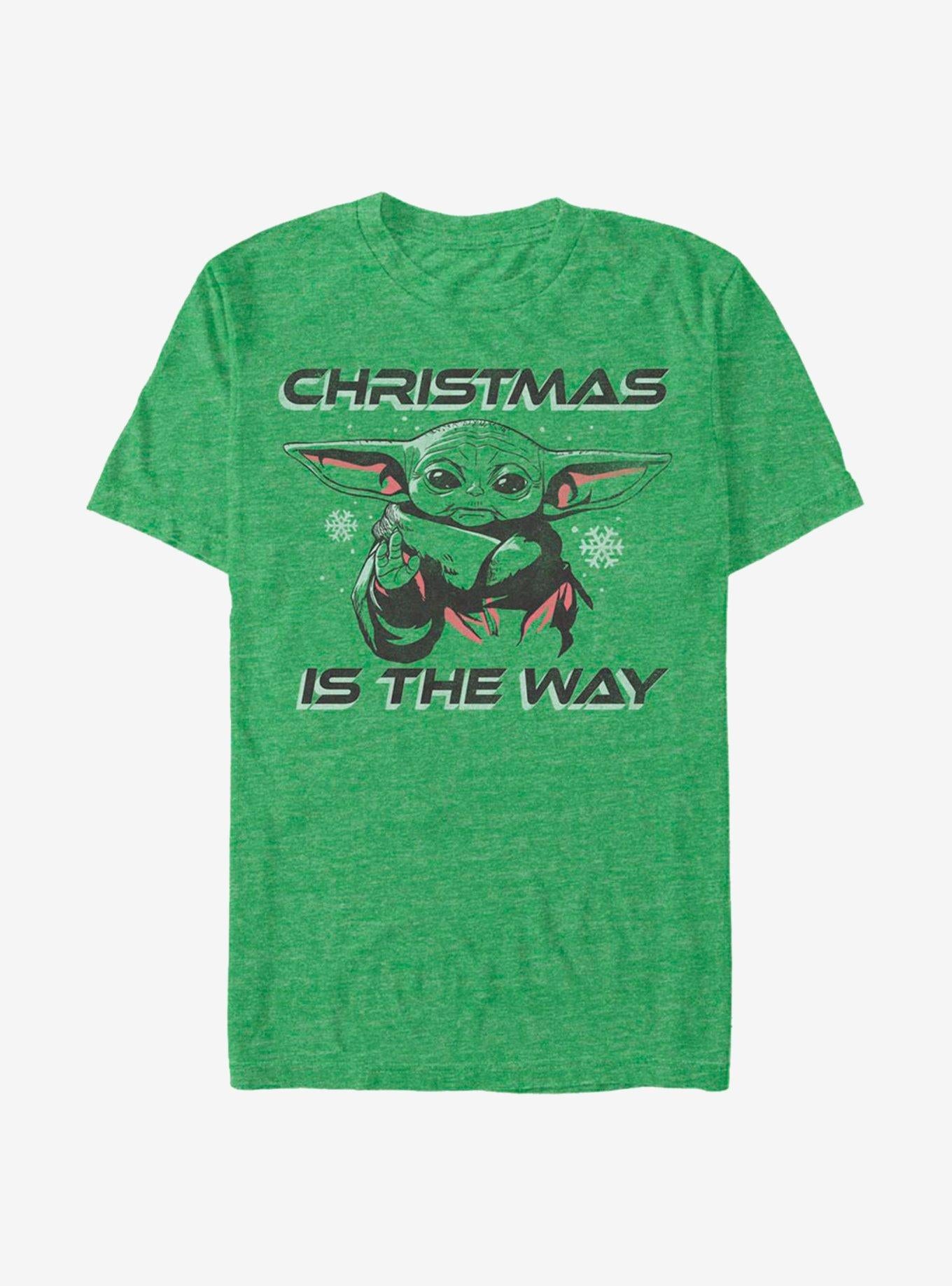 Star Wars The Mandalorian The Child Christmas Is The Way TShirt T-Shirt | Fan Favorite Artwork | Top Pick For Gifting