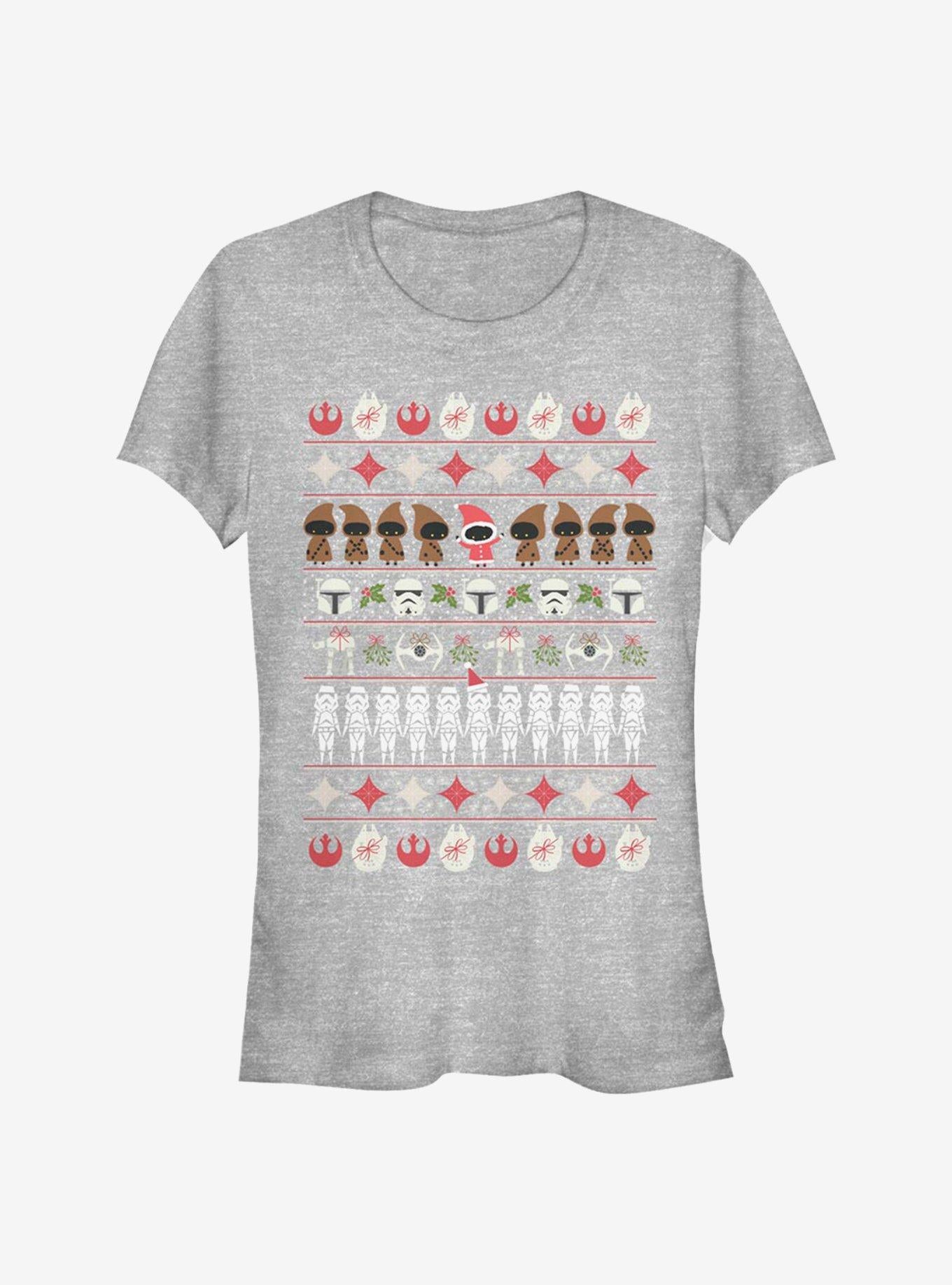 Star Wars Ugly Christmas Girls TShirt T-Shirt | Best-Selling Design | Limited Christmas Style