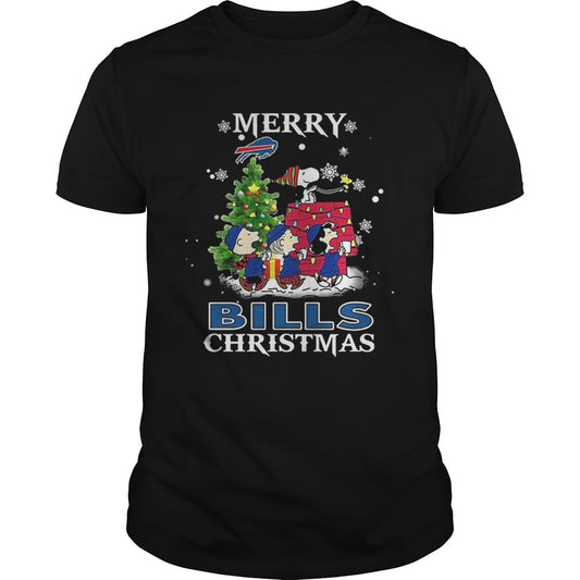 Snoopy merry Buffalo Bills Christmas shirt