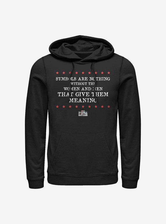 Marvel The Falcon And The Winter Soldier Symbols Are Nothing Hoodie