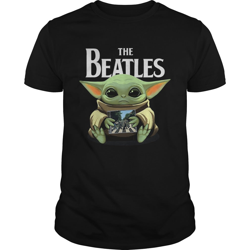 1577957702Baby Yoda Hug The Beatles shirt