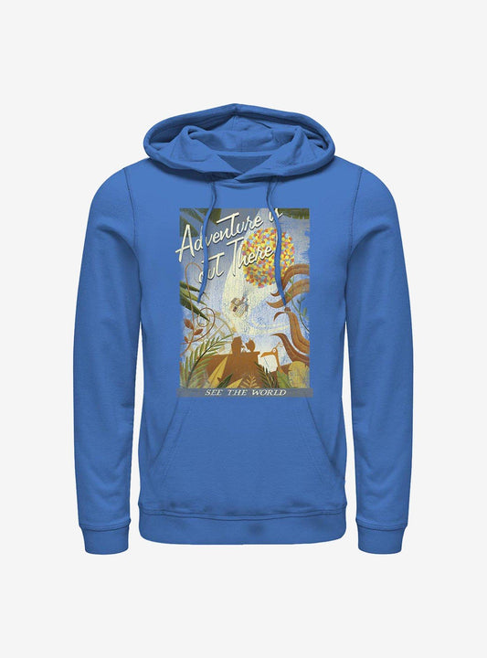 Disney Pixar Up Travel Poster Hoodie