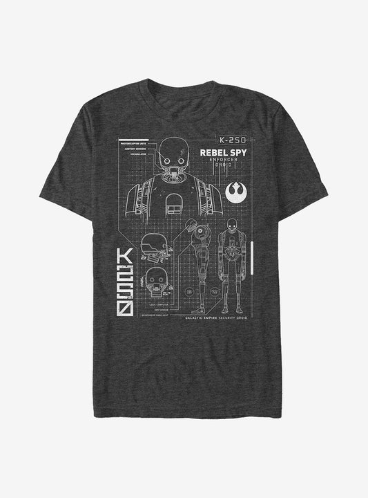 Star Wars Rogue One A Star Wars Story K2SO TShirt T-Shirt | High-Quality Print | Trending Festive Apparel