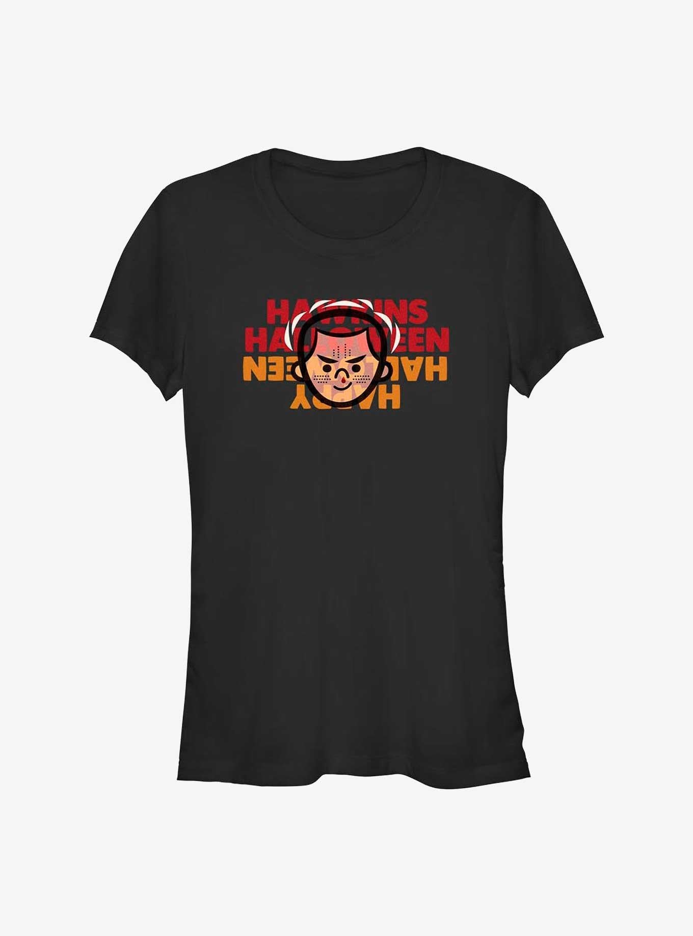 Stranger Things Hawkins Halloween Girls T-Shirt