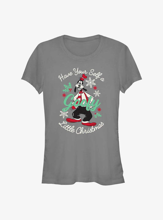 Disney Goofy Little Christmas Girls TShirt T-Shirt | Holiday Edition | Perfect Holiday Gift