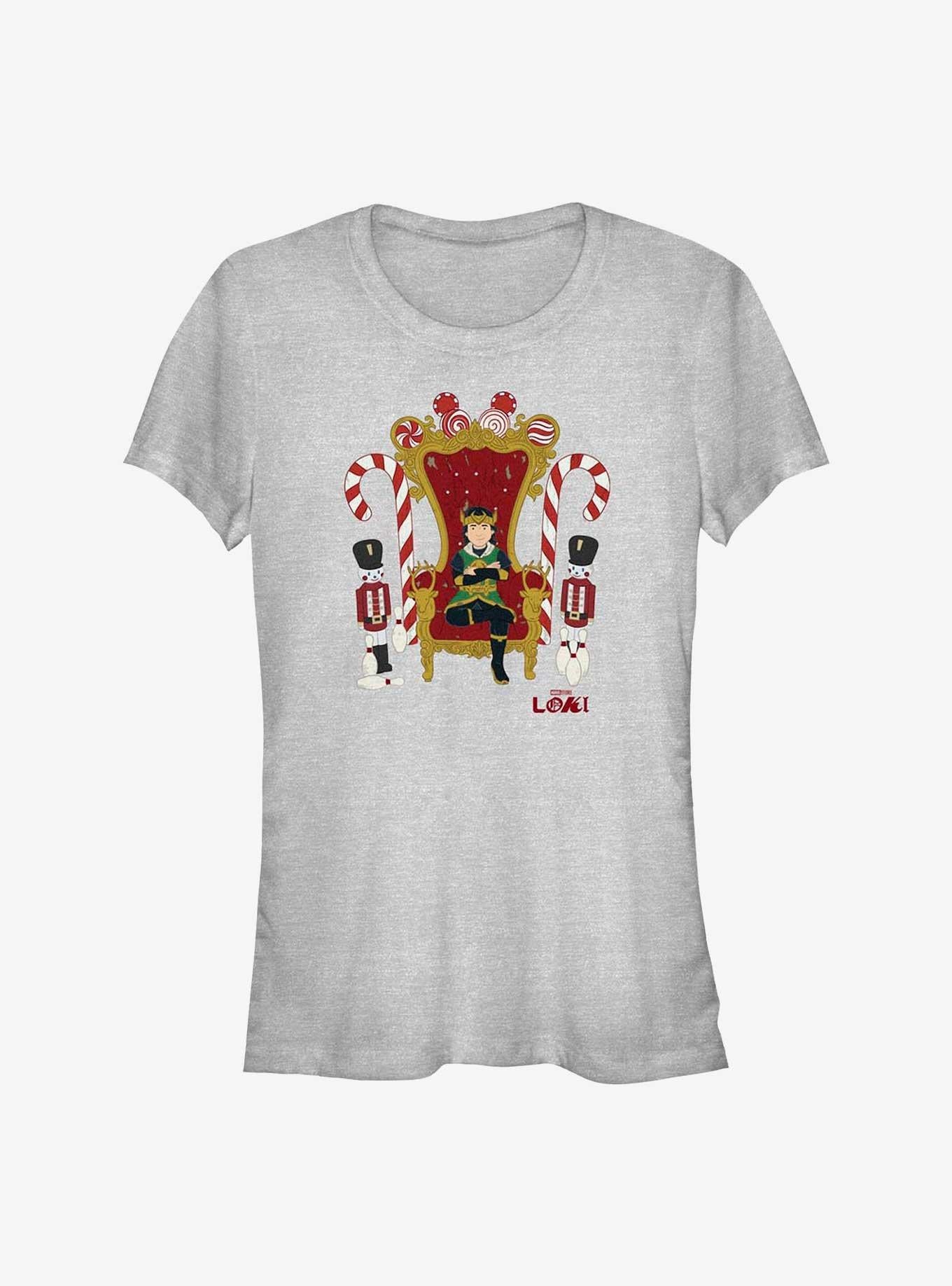 Marvel Loki Kid Loki Christmas Girls TShirt T-Shirt | Holiday Edition | Perfect For Daily Wear