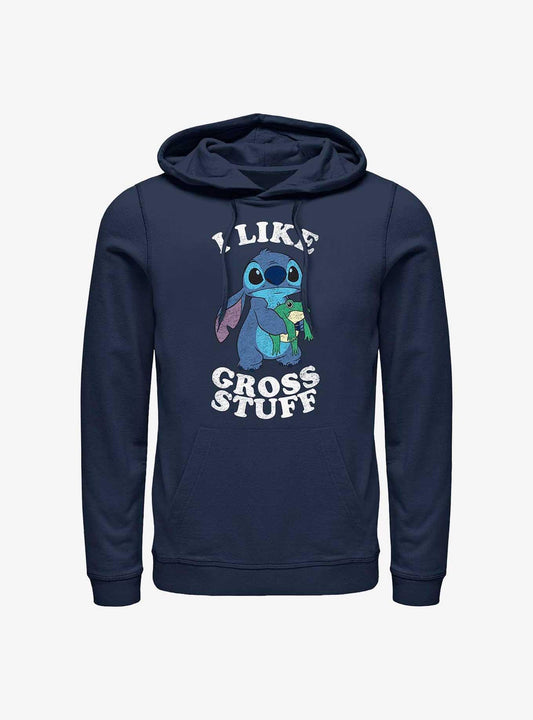 Disney Lilo & Stitch I Like Gross Stuff Stitch Hoodie