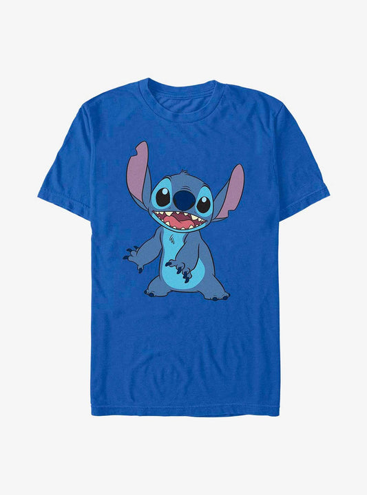 Disney Lilo Stitch Smile Pose T-Shirt T-Shirt – High Detail Graphic | Great Gift for Fans