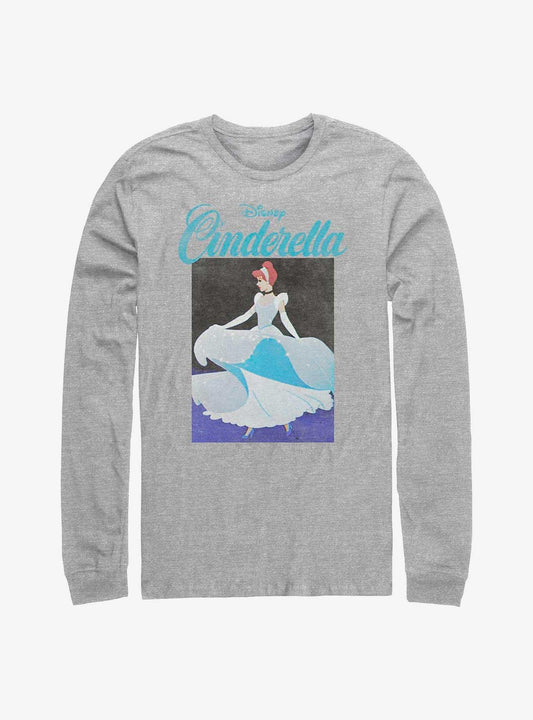 Disney Cinderella Cindy Squared LongSleeve TShirt T-Shirt | High-Quality Print | Trending Festive Apparel
