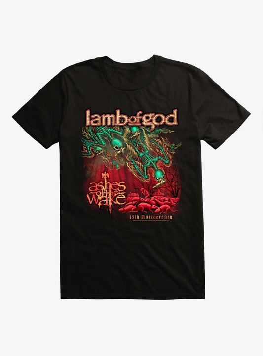 Lamb Of God Ashes Of The Wake 15th Anniversary TShirt T-Shirt | Fan Favorite Artwork | Great For Christmas Season