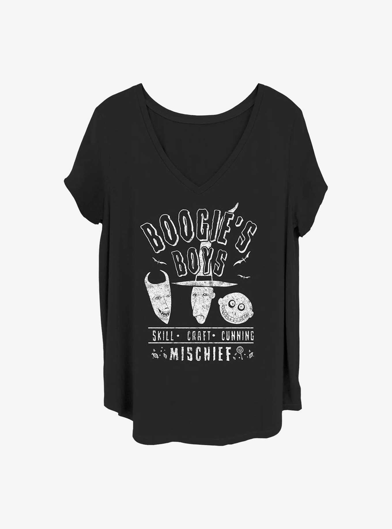 Disney The Nightmare Before Christmas Boogies Boys Mischief Girls TShirt Plus Size T-Shirt | Seasonal Must-Have | Perfect Holiday Gift