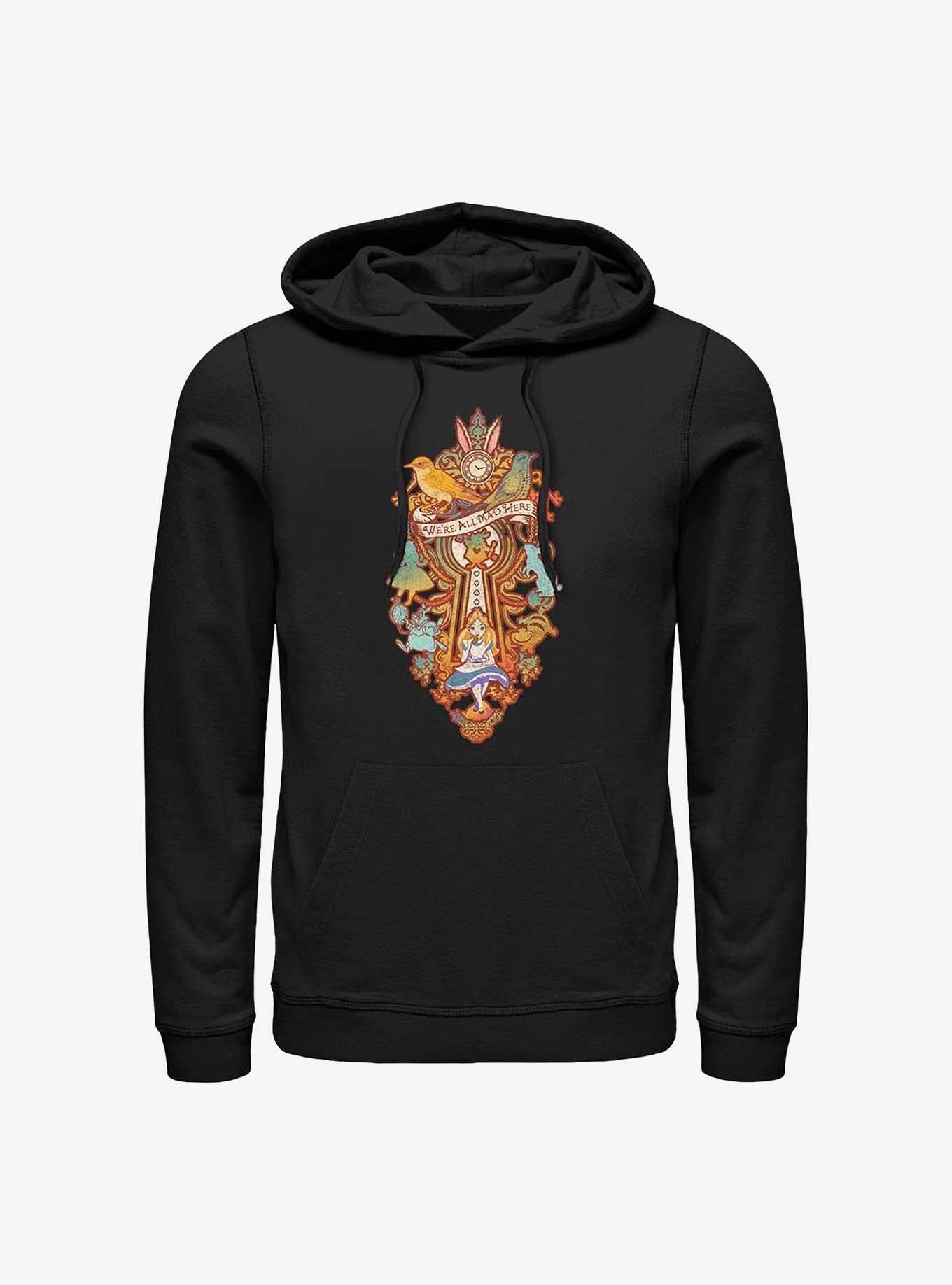 Disney Alice in Wonderland We're All Mad Here Hoodie