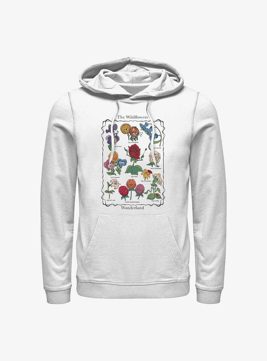 Disney Alice in Wonderland Wildflowers Chart Hoodie