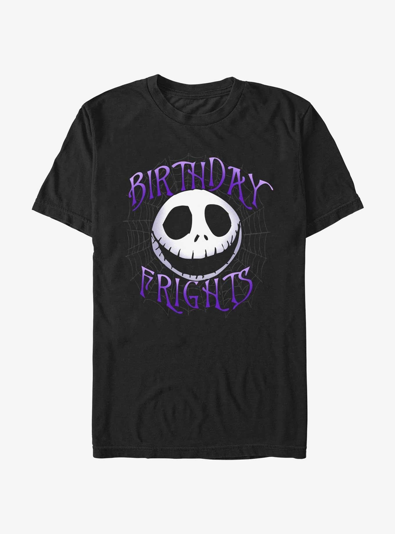 Disney The Nightmare Before Christmas Jack Birthday Frights TShirt T-Shirt | Seasonal Must-Have | Perfect For Daily Wear