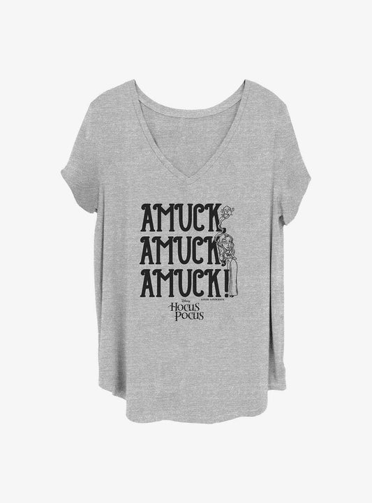 Disney Hocus Pocus Amuck Girls T-Shirt Plus Size