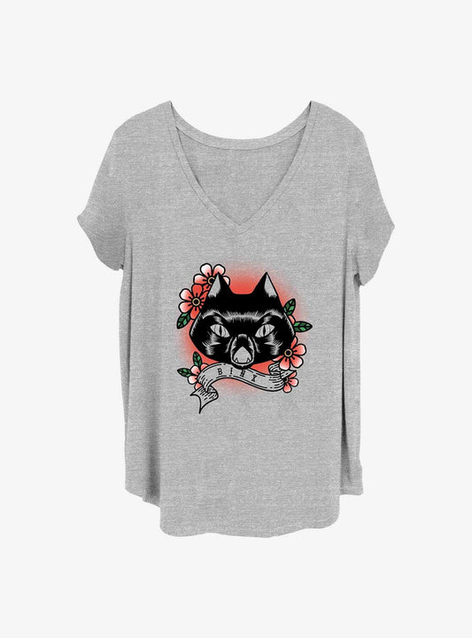 Disney Hocus Pocus Binx Cat Girls T-Shirt Plus Size