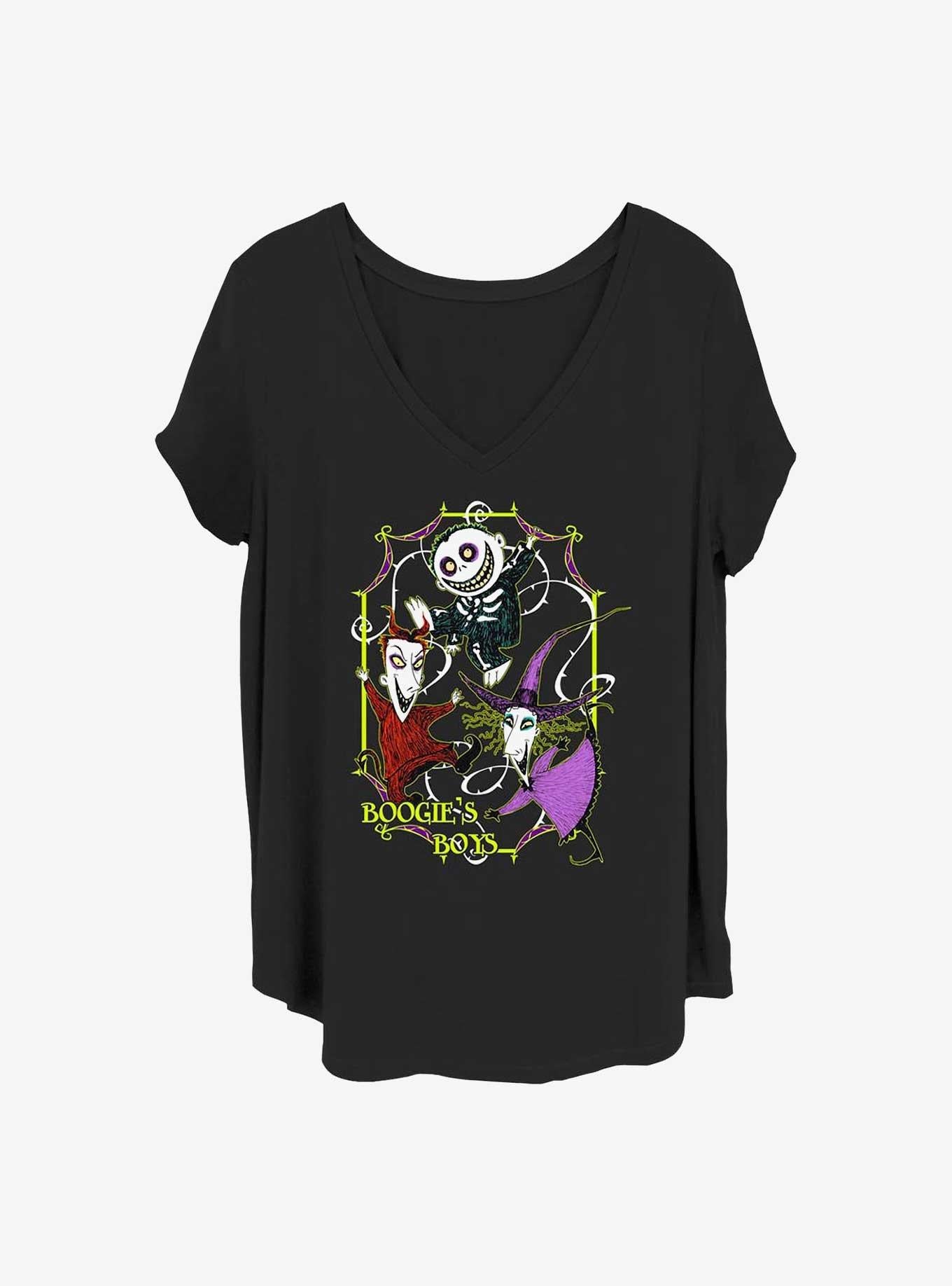 Disney The Nightmare Before Christmas Boogie's Boys Lock, Shock & Barrel Girls T-Shirt Plus Size