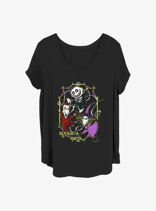 Disney The Nightmare Before Christmas Boogie's Boys Lock, Shock & Barrel Girls T-Shirt Plus Size